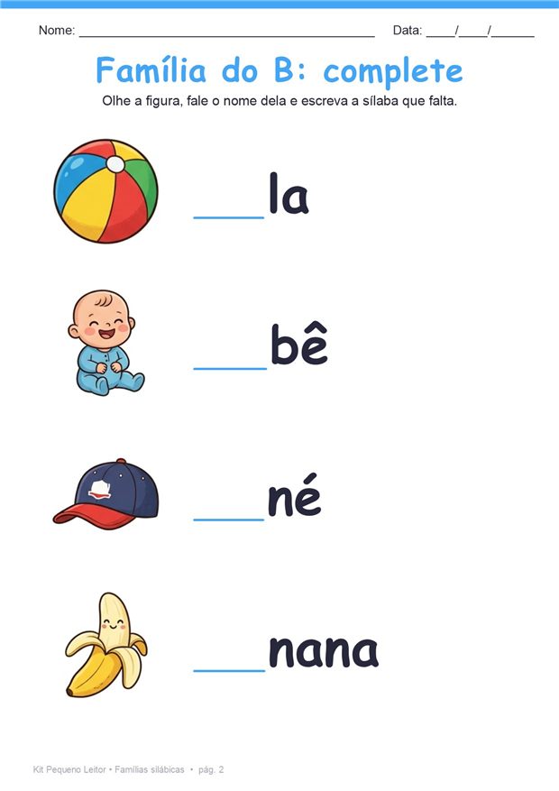 Página de amostra