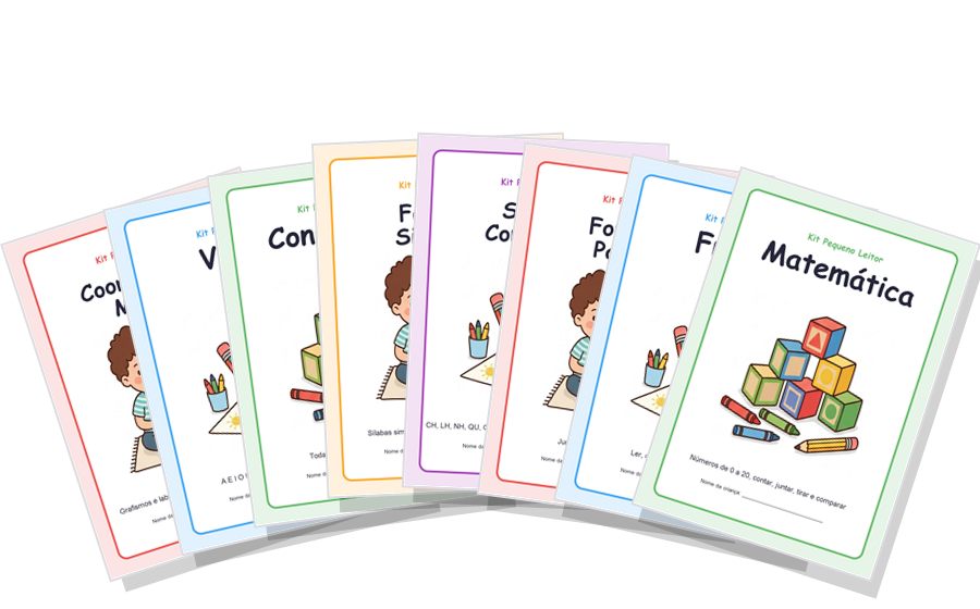 Os 8 cadernos do plano Completo